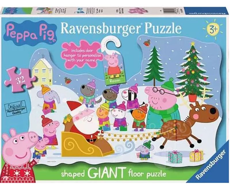 Ravensburger Peppa Pig Christmas 32PC Floor Puzzle