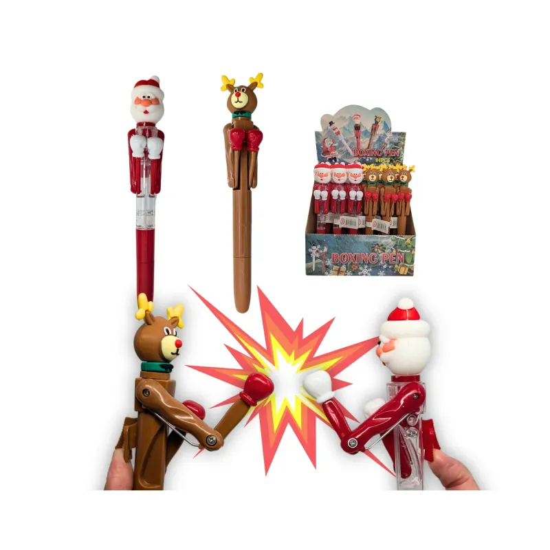 Santa & Reindeer Punching Pen