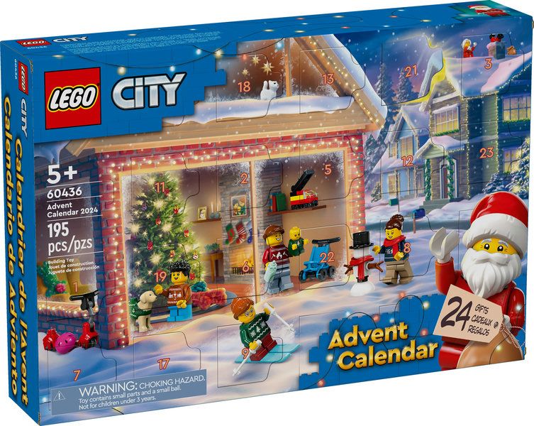 Lego City Advent Calendar 2024