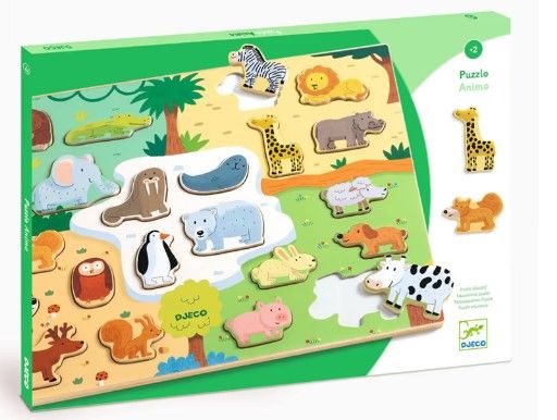 Djeco Animo Wooden Puzzle