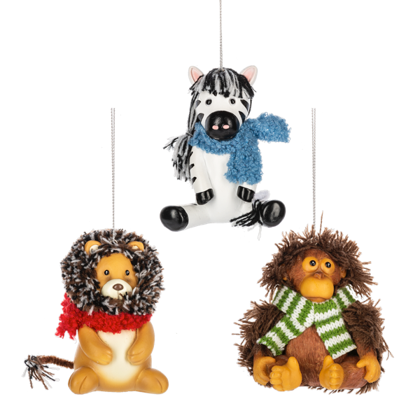 Ganz Fluffy Friends With Friends Ornament