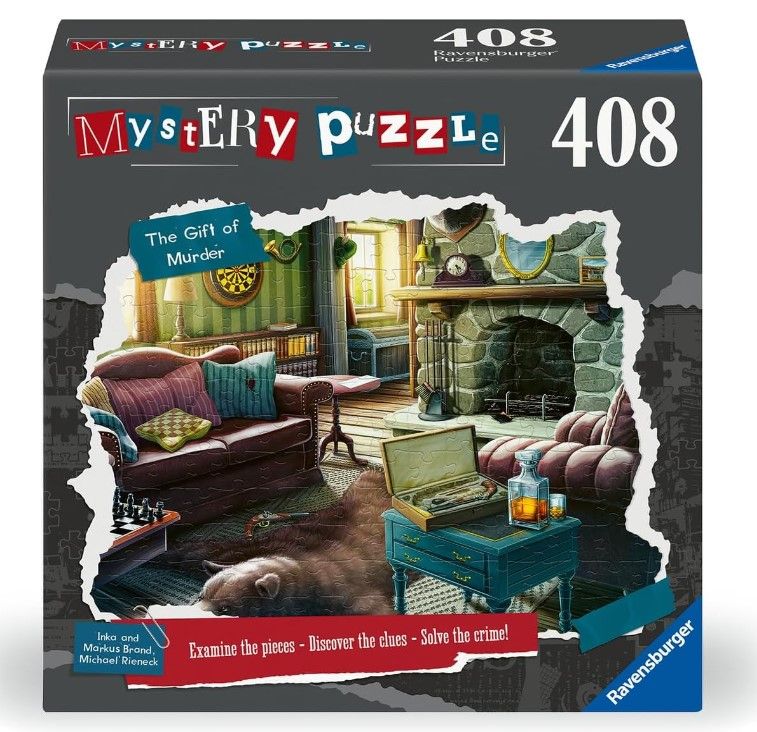 Ravensburger The Gift Of Murder 408PC Puzzle