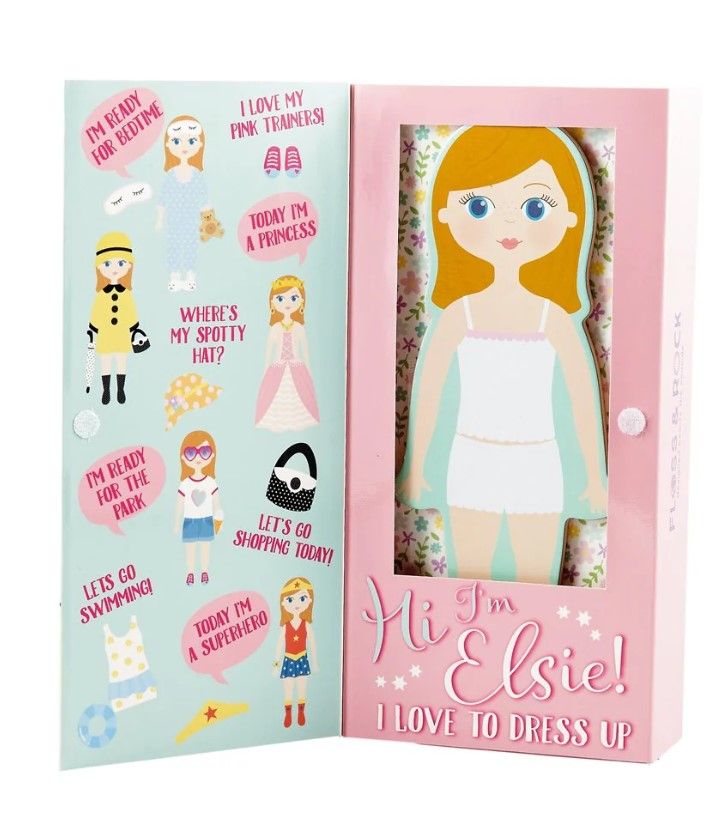 Floss & Rock Elise Magnetic Dress Up Doll