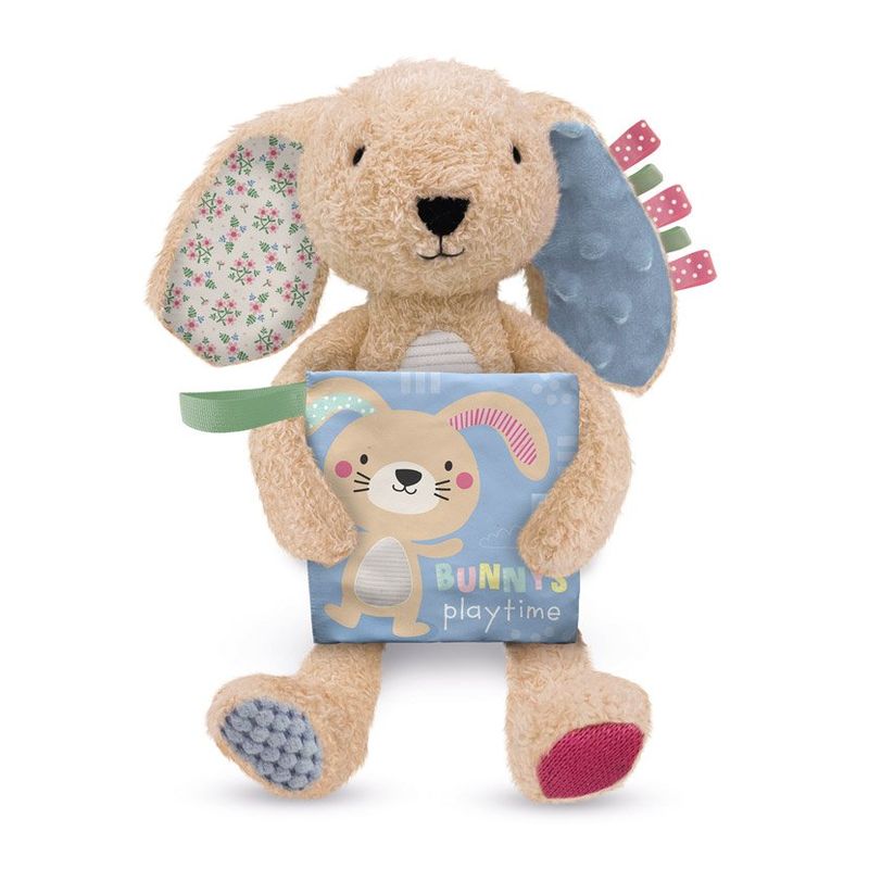 Make Beleive Ideas Bunny's Playtime Plush With Cloth Book