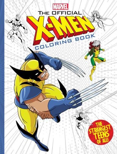 Scholastic The Official X-Men Colouring Book