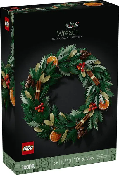 Lego Icons Wreath 10340