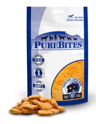 Pure Bites Freeze Dried Cheddar Cheese Dog Treats 120G