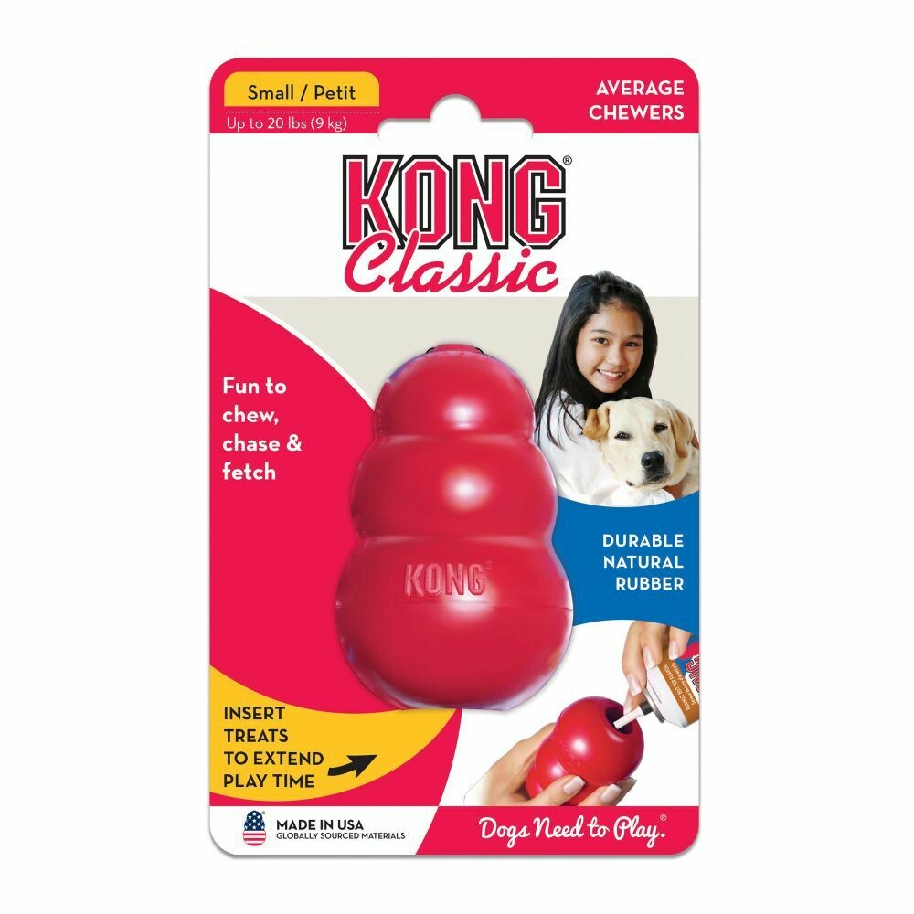 Kong Classic Red Small Up to 20lbs