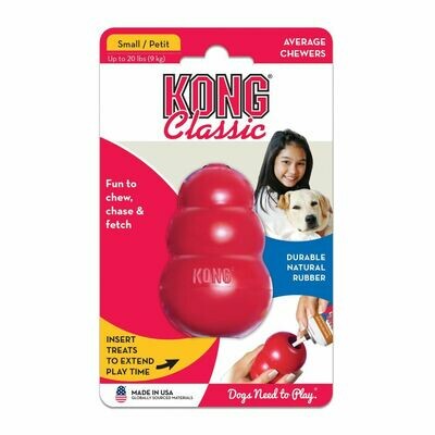 Kong Classic Red Small Up to 20lbs