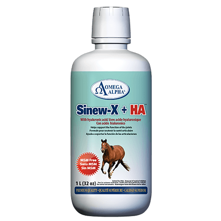 Omega Alpha Equine Sinew X Plus with Hylaronic Acid 1 Litre