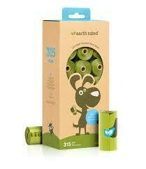 Earth Rated Unscented 315 Bags on 21 Refill Rolls
