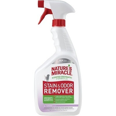 Nature's Miracle Lavender Stain & Odor Remover 32Oz Dog