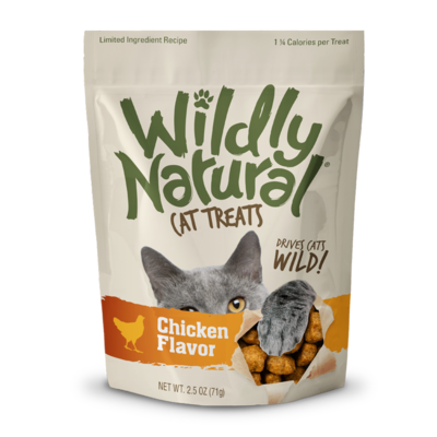 Wildly Natural Chicken Cat Treats 2.5oz