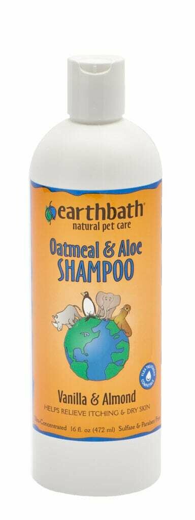 Earthbath Oatmeal &amp; Aloe Vanilla Almond Shampoo 16oz