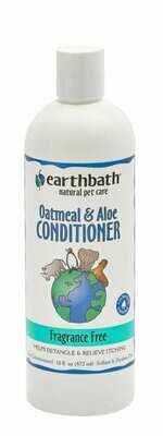 Earthbath Oat &amp; Aloe Fragrance Free Conditioner 16oz