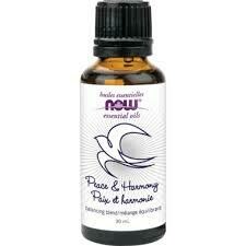 NOW Peace & Harmony 30Ml Essential Oil Blend