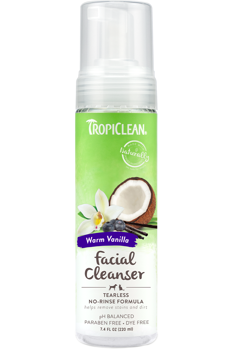 TropiClean No Rinse Tearless Facial Cleanser