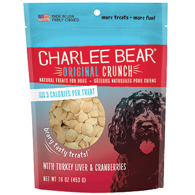 Charlee Bear Original Turkey Liver &amp; Cranberry Crunch Treats 16oz