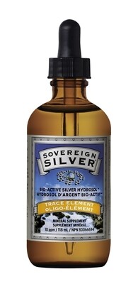 Sovereign Silver Colloidal Silver - 118Ml Dropper