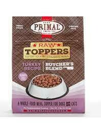 Primal Pet Foods Turkey Butchers Blend Topper Dog 2lb