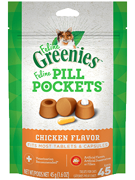 Greenies Cat Pill Pockets Chicken 1.6oz