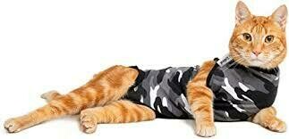 Suitical Black Camo Cat Recovery Suit