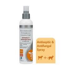 Veterinary formula antifungal clearance spray