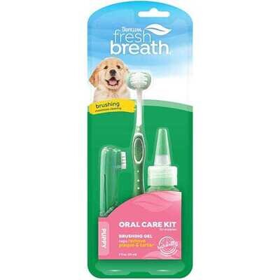 Tropiclean Oral Care Kit for Puppies 2oz
