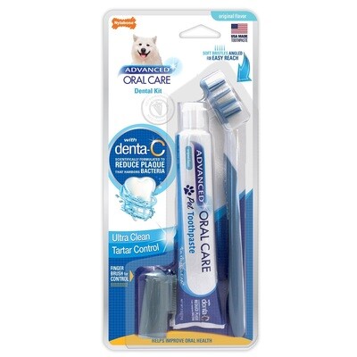 Nylabone Advanced Oral Care Dental Kit - Original Flavour