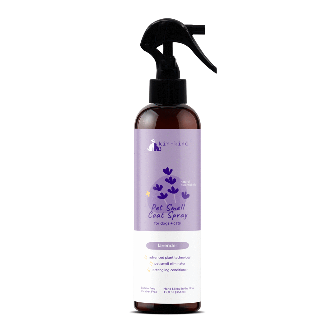 Kin + Kind Lavender Pet Smell Coat Spray 12oz