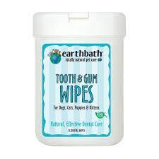 Earthbath Tooth &amp; Gum Wipes 25ct