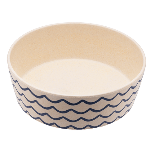 Beco Classic Ocean Waves Recycled Bamboo Bowl