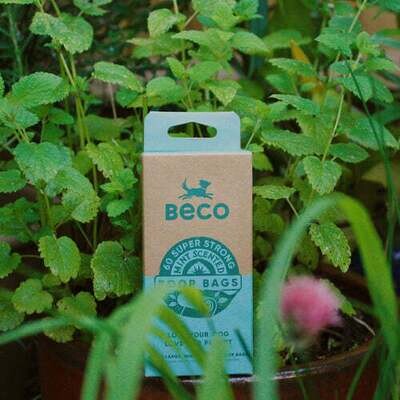 Beco Pets Mint Scented Degradeable Poop Bags
