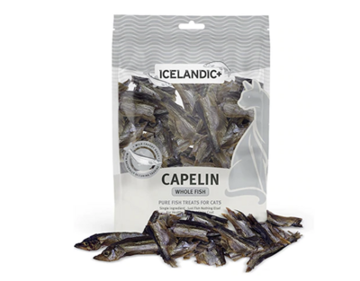 Icelandic Capelin Whole Fish Cat Treats 1.5oz