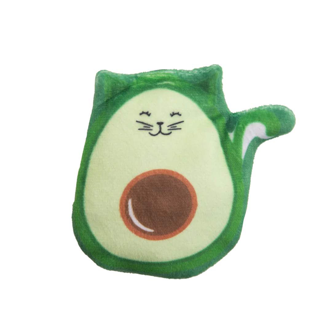 Snugarooz Kitty Avocato with Catnip Cat Toy
