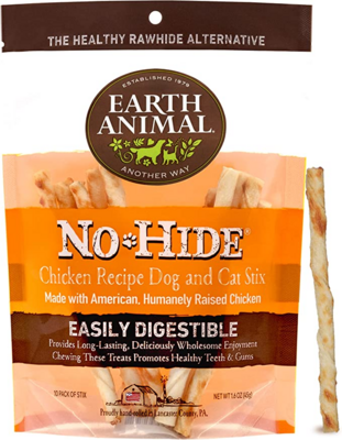 Earth Animal No Hide Chicken Stix for Dogs and Cats