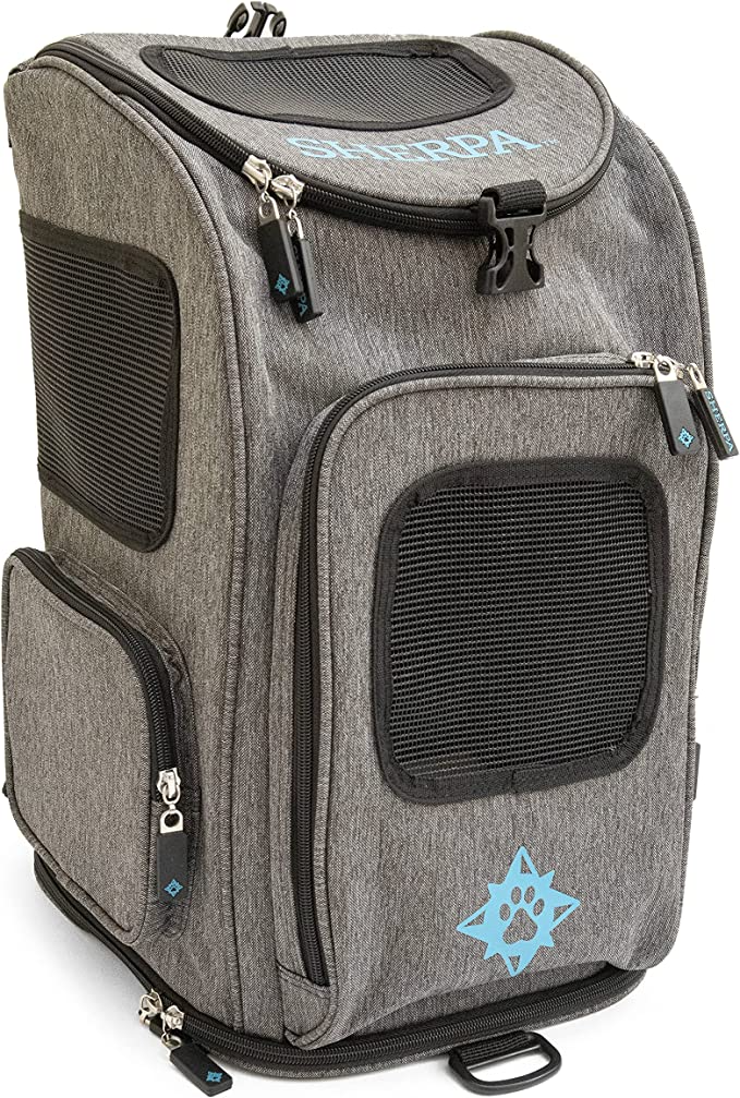 Sherpa Travel 2-in-1 Backpack Carrier Grey