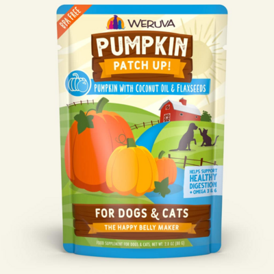 Weruva Pumpkin With Coconut Oil &amp; Flaxseeds Patch Up 2.8oz