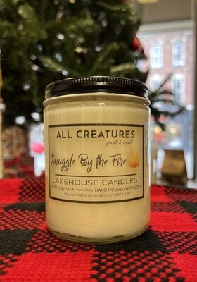 Lakehouse Candles Snuggle By the Fire Soy Candle