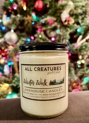 Lakehouse Candles Winter Walk Soy Candle
