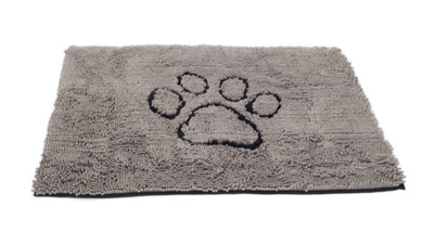 Dog Gone Smart Silver Grey Dirty Dog Doormat
