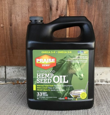 Praise Hemp Seed Oil for Horses