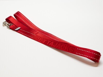 JettaJacks Red 6' Standard Leash