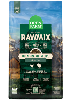 Open Farm RawMix Open Prairie Grain and Legume Free Cat Food