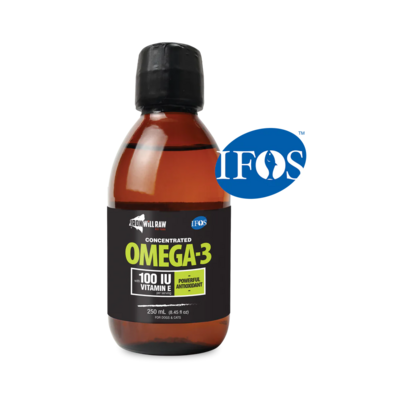 Iron Will Raw Concentrated Omega-3 with Vitamin E 250ml