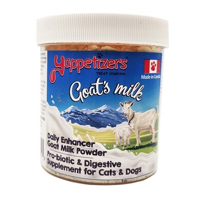 Yappetizers Goat Milk Powder Probiotic & Digestive Supplement 150g