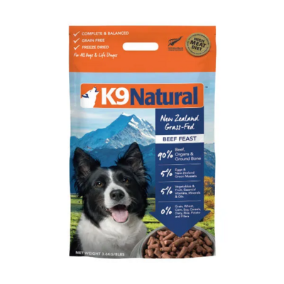 K9 Natural Beef 500g Dog Food