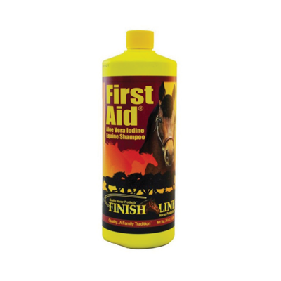 Finish Line Horse Products First Aid - Aloe Vera &amp; Iodine Shampoo 34oz
