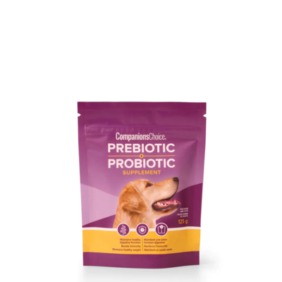 Companions Choice Prebiotic Probiotic Powder Supplement Dog &amp; Cat