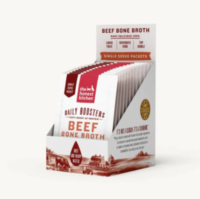 The Honest Kitchen Beef Bone Broth with Tumeric Single Serve Packet 3.5g